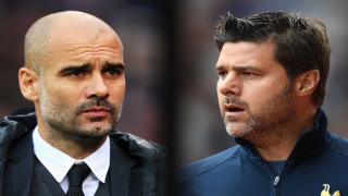 Pep Guardiola and Mauricio Pochettino